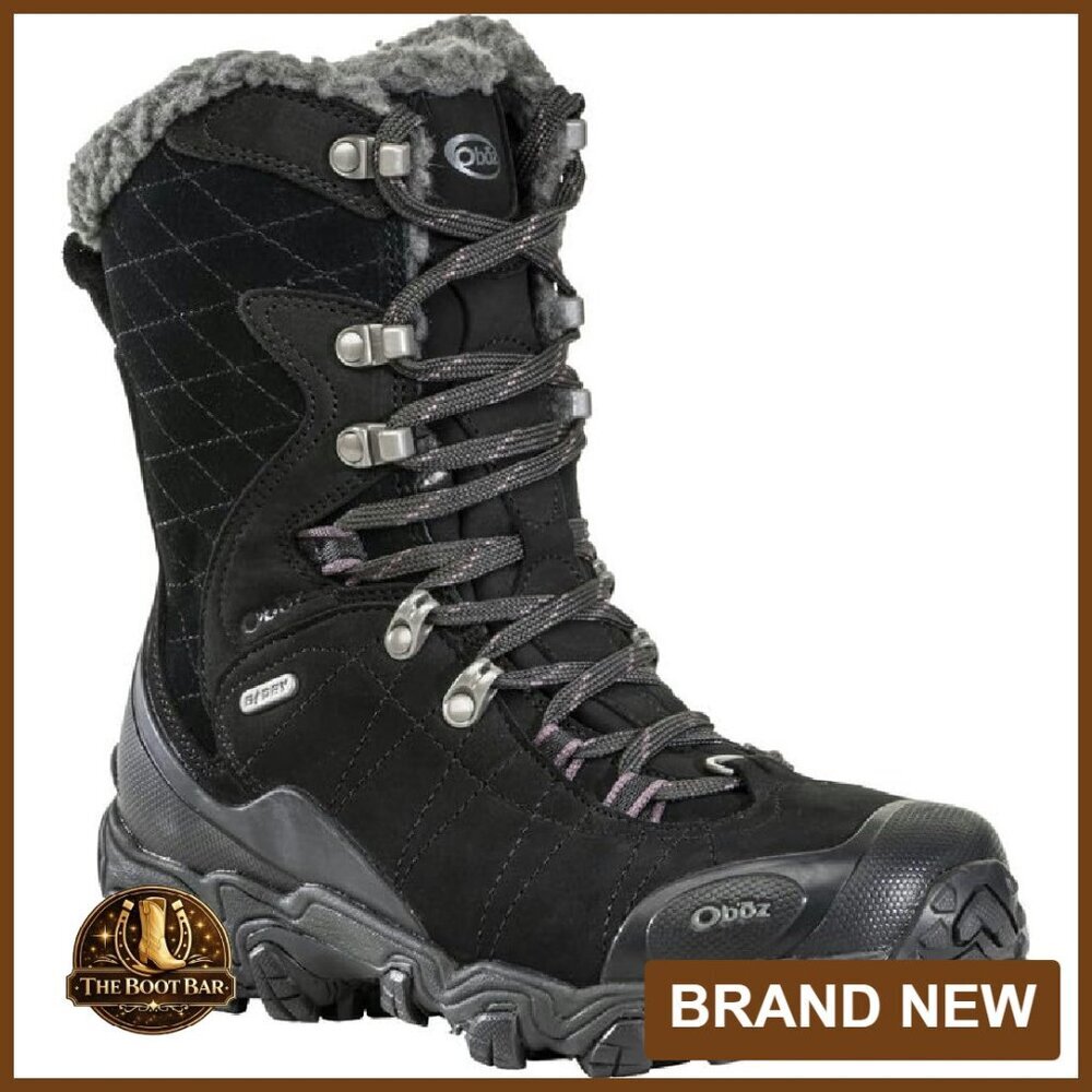Women's 9" Insulated Waterproof Hiking Boots, 400g Insulation, B-DRY - Picture 5 of 8
